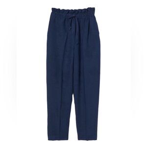 H&M Blue Linen Blend Pants(Size Small)